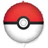 Globos Europe Bv Pokeball folijos balionas, 46 cm