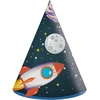 Globos Europe Bv Nežinomas Kepurė ROCKET, įvairių spalvų, 6 vnt.