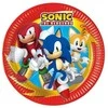 Globos Europe Bv Sonic popierinės lėkštės 23 cm