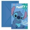 Globos Europe Bv Stitch &amp; Angel invitationer, 6 stk