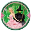 Globos Europe Bv Wicked popierinės lėkštės, 8 vnt.