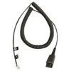 Jabra Kabelunterteil QD auf RJ10 (Regel-Belegung, 2 m, spiral)