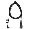Jabra prijungimo kabelis QD iki 2,5 mm lizdo kampu