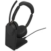 Jabra Ausinės Evolve3 65 stereo, sujungiamos, 390c, uc, stovas