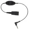 Jabra prijungimo kabelis QD iki 3,5 mm lizdo