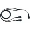Jabra Supervisorkabel: QD auf 2x QD (incl. Mute-Switch)