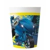 Globos Europe Bv 26 vnt. „Batman“ popierinių gėrimų puodelių po 200 ml, 8 vnt.