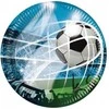 Procos2 GoDan Popierinės lėkštės Futbolo fanai 23cm 8 vnt