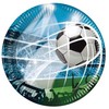 Procos Futbolo gerbėjai 23 cm 8 vnt. popierinių lėkščių
