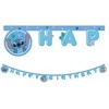 GoDan Stitch &amp;amp Angel Disney Happy Birthday Banner
