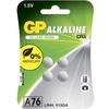 Gold Peak Industries GP Ultra Plus šarminės baterijos A76/LR44, 1,5 V (4 vnt. pakuotė)
