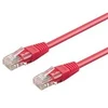 „Goobay CAT 6 U/UTP“ jungiamasis kabelis, violetinis - kabelio ilgis 0,25 m