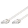 Goobay goobay Patchk. Cat6 U/UTP flach wh 15,0m – 95157