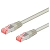 Goobay CAT 6a S/FTP CU 1m Pilka