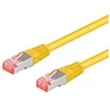 Goobay 25m CAT6-2500, 25 m, Cat6, RJ-45, RJ-45, Geltona