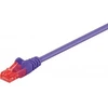 Goobay Suapvalintas suapvalintas U/UTP PatchCord Cat6. CCA. Violetinė. 2,0 m