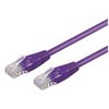 Goobay Suapvalintas suapvalintas U/UTP PatchCord Cat6. CCA. Violetinė. 2,0 m