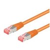 Goobay Kabelis LAN Patchcord CAT 6A S/FTP Oranžinis 2m