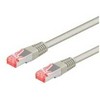 Goobay CAT 6a S/FTP CU 2m pilkas