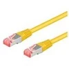 Goobay Patchcord LAN kabelis CAT 6A S/FTP geltonas 2m