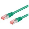 Goobay LAN Patchcord CAT 6A S/FTP laidas, žalias, 2 m