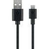 Kabelis USB Goobay USB-A - microUSB 0.5 m Juodas