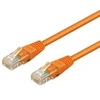 Goobay CAT 5e jungties kabelis, U/UTP, oranžinis – laido ilgis 3 m