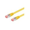 Goobay Kabelis LAN Patchcord CAT 6A S/FTP Geltona 3m
