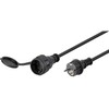 Goobay 44841, 25 m, CEE7/4, CEE7/4, H07RN-F, 230 V
