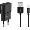 Goobay 45294, vidaus, AC, 5 V, 1 m, juoda
