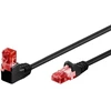 Goobay | Komutacinis kabelis | 51519 | RJ-45 | RJ-45 90°