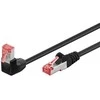Goobay 51545, 3 m, Cat6, S/FTP (S-STP), RJ-45, RJ-45, Juodas