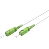 „Goobay“ šviesolaidinis kabelis (FTTH), vienmodis (OS2) baltas, baltas (paprastas), 15 m – laido ilgis 15 m