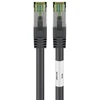 Goobay 66729, 25 m, Cat8.1, S/FTP (S-STP), RJ-45, RJ-45, Juodas