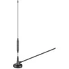 Tecline Goobay Passive DVB-T2 HD Zimmerantenne Juodas 1.5 m - 3 dB Antenne zum Empfang