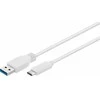 Goobay Baltas USB-A – USB-C laidas (JAB-2947899)
