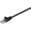 Goobay RB-LAN RJ-45/RJ-45 kat.5e U/UTP Juodas 0.5m (RB1400.5)