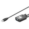 Goobay 68875, juodas, 1,5 m, USB Type-A, RS-232, vyriškas, vyriškas