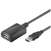 Goobay 68876, 5 m, USB A, USB A, USB 2.0, vyriškas/moteriškas, juodas