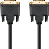 Goobay Kabelis DVI-I - DVI-I 2m juoda (69203)