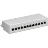 Goobay 69306, RJ45, Cat6, U/FTP (STP), 22/26, Pilka, Montavimas į stelažą
