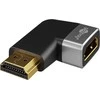 Goobay 270 laipsniu kampinis HDMI adapteris