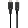 Kabelis USB Goobay USB-C - USB-C 2 m Juodas