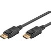 Goobay 74744, 2 m, DisplayPort, DisplayPort, Kištukas, Kištukas, 7680 x 4320 pikselių