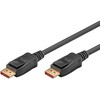 Goobay 74759, 1 m, DisplayPort, DisplayPort, vyriškas, vyriškas, 15360 x 8460 pikselių