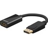 Goobay Kabelis przejściowy DisplayPort/HDMI, paauksuotas