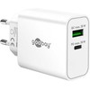 Goobay 75336, Indoor, AC, Baltas