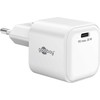 Įkroviklis Goobay Szybka kroviklis USB-C PD GaN Nano (20 W) balta