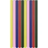 Goobay Karšto lydymo klijų lazdelės 11 mm, 5 spalvos, 10 vnt.