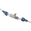 Goobay 79579, IDC, Mėlyna, Pilka, Tiesus, Cinkas, Cat6a, U/FTP (STP)